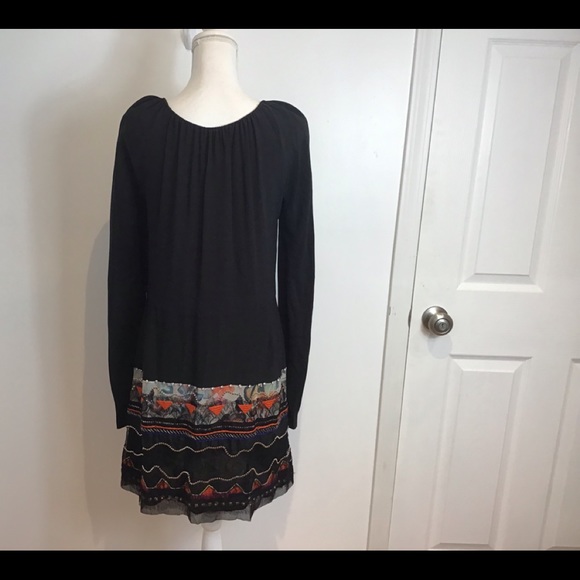 CHLOE SILK EMBELLISHED LACE BEADS DRESS NWT SZ 12 - Picture 3 of 16